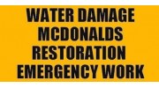Water Damage Mcdonalds Restoration