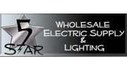 5 Star Wholesale Electric Supply And Lighting
