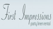 First Impressions Party Linen
