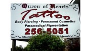 Queen Of Hearts Tattoos & Body