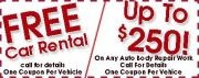 Auto body repair service save up $250 off (FREE TOWING IN SACRAMENTO)
