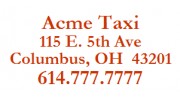 Taxi Services in Columbus, OH
