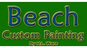 Beach Custom Painting By H. L. Ware