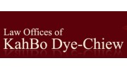 Law Offices Of KahBo Dye-Chiew