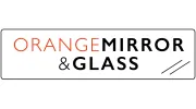 Orange Mirror And Glass