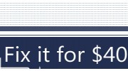 Fix It For $40 - Computer Repair Service