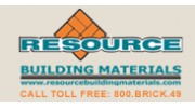 Resource Building Materials