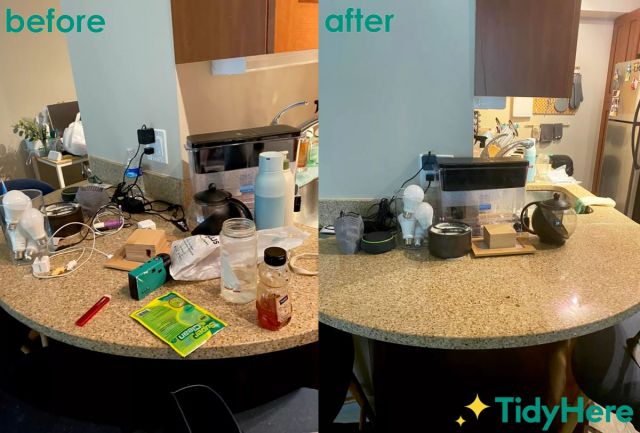 Kitchen Cleaning Organization