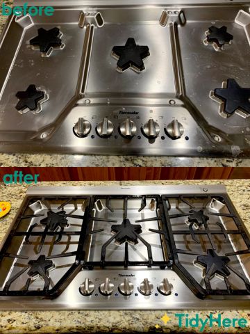 Stovetop Cleaning