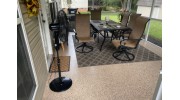 Concrete floor coatings