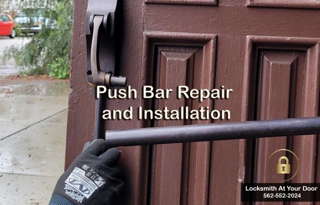 Locksmith At Your Door: Push Bar Installation and Repair