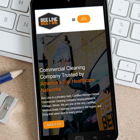 Web Design for Cleaning Company