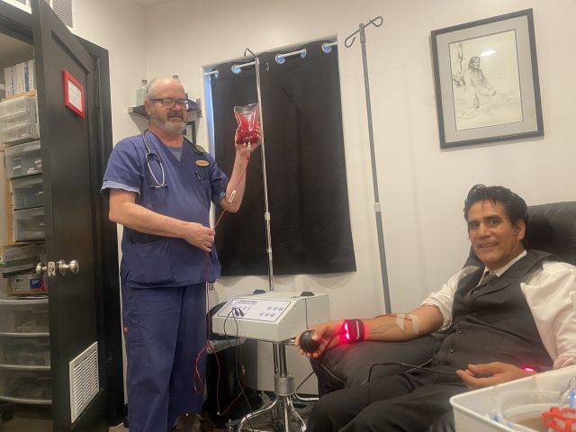 Ultraviolet Blood Irradiation (UBI) and ozone therapy