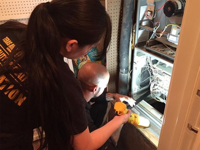 Furnace cleaning in Austin