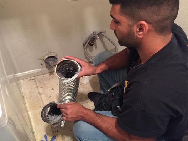 Dryer vent cleaning in Austin