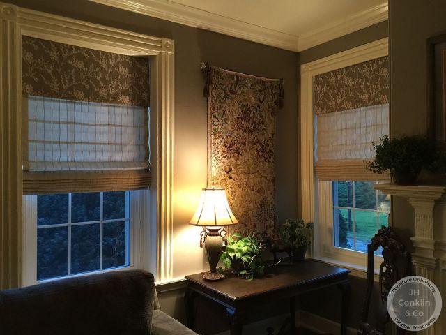 Custom Roman Shades