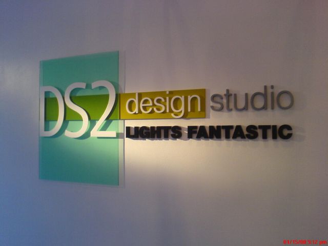 Acrylic Layered Logo