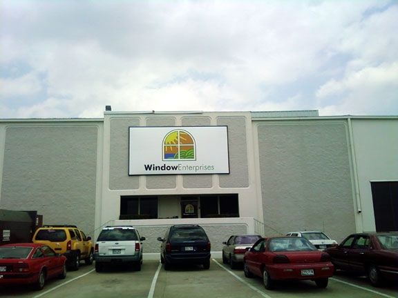 Large Format Building Sign Print