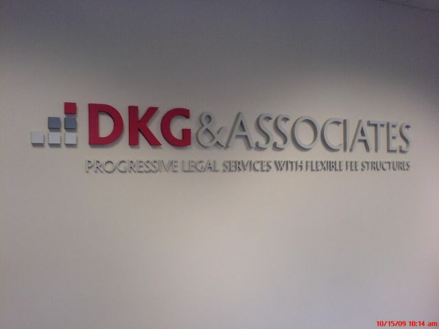 Individual 3d Letters and Logo Signs