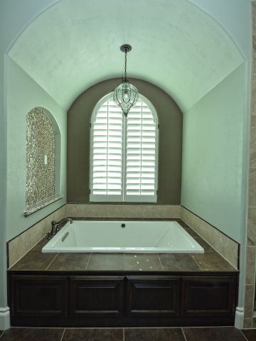 Andersen Window + Custom Wood Shutter