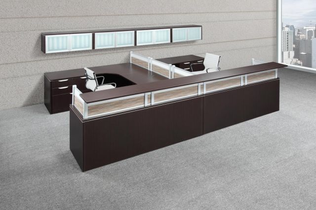 2 Person Executive Reception Desk