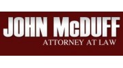 John McDuff, Attorney at Law