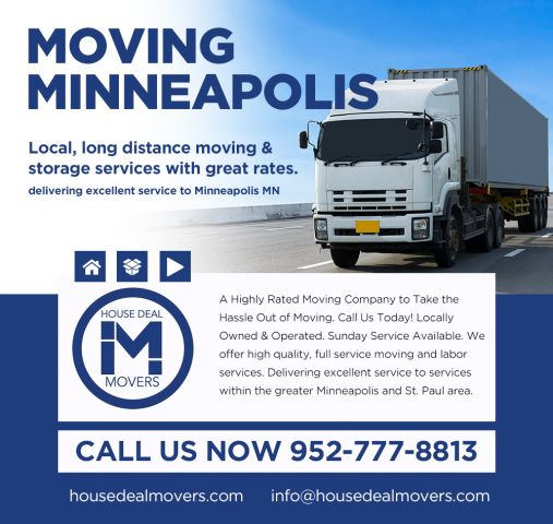 House Deal Movers Minneapolis MN